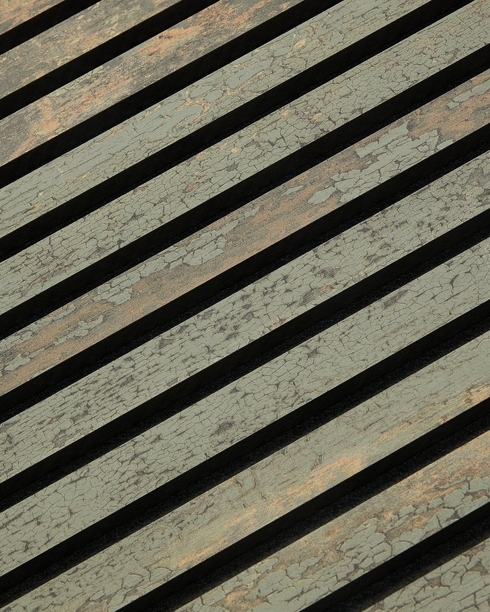 WoodUpp Akupanel w kolorze Oxide Grey (240 x 60 cm), nowoczesny nordycki panel lamelowy Panel akustyczny, nadaje ścianom we wnętrzu wyrazistą strukturę i wspiera pochłanianie dźwięku.