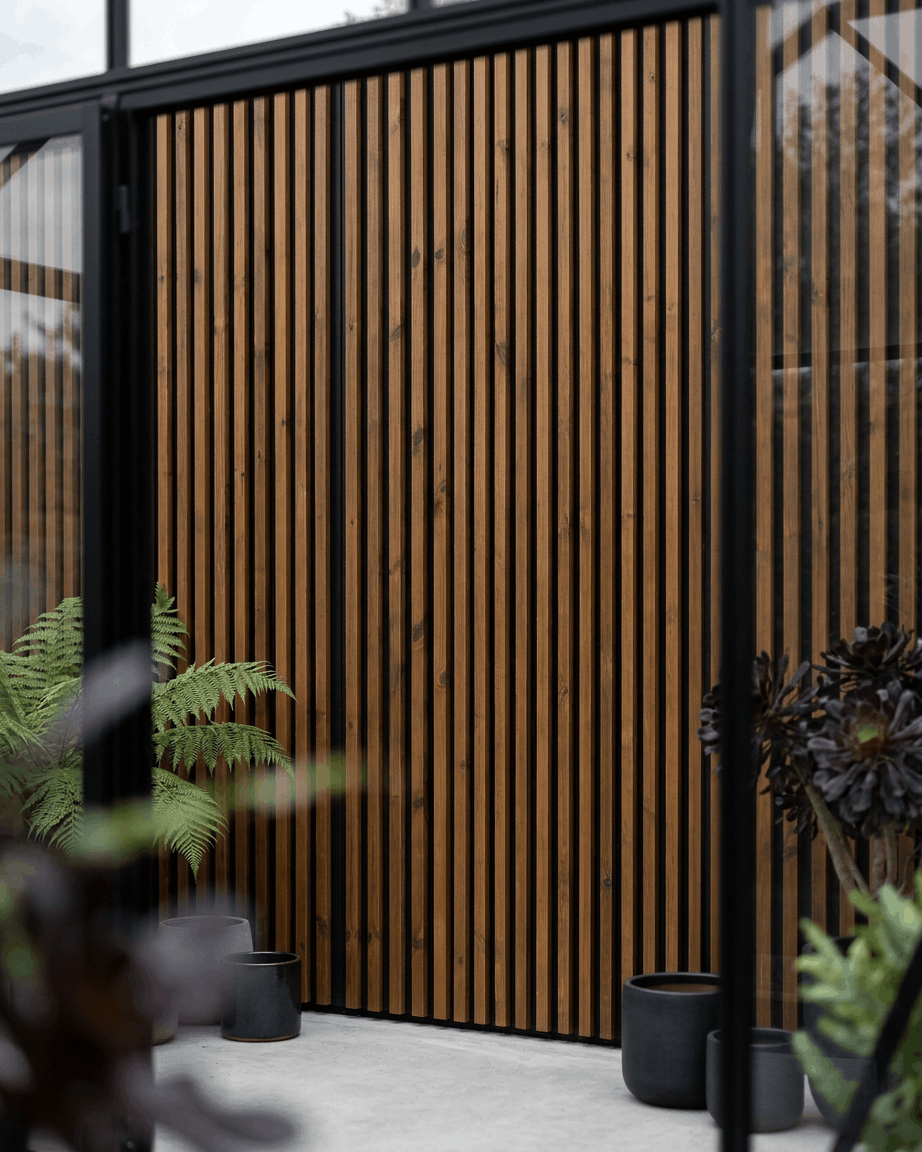 Aluwood | Panel elewacyjny/ Thermowood, Oiled Brown, 240 x 45,1 cm 