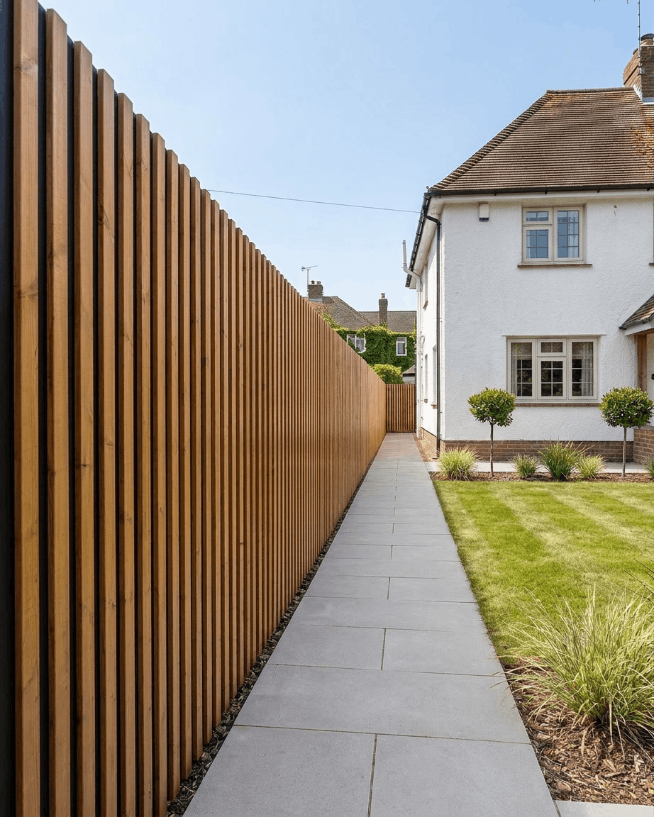 Aluwood | Panel elewacyjny/ Thermowood, Oiled Brown, 240 x 45,1 cm 